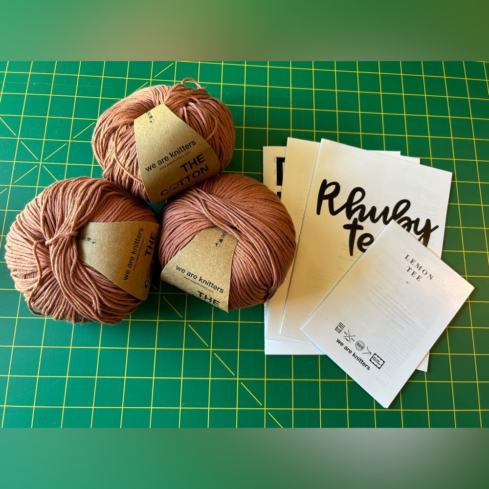 YARN DESTASH / We Are Knitters Pima Cotton Yarn in Canyon Rose